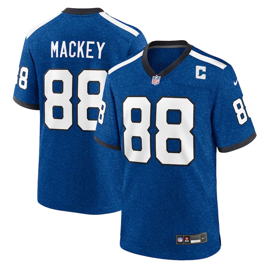 Men Indianapolis Colts #88 John Mackey Nike Royal Indiana Nights Alternate Game NFL Jersey->indianapolis colts->NFL Jersey